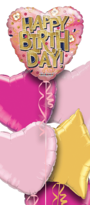 Birthday Heart Balloon