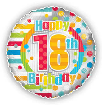 Colourful 18th Birthday