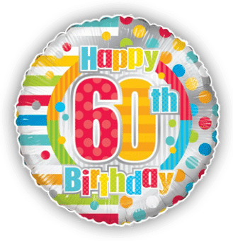 Colourful 60th Birthday