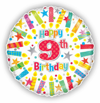 Colourful 9th Birthday