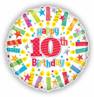 Colourful 10th Birthday