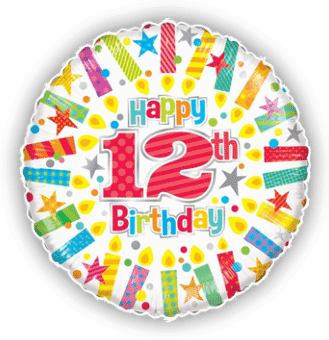 Colourful 12th Birthday