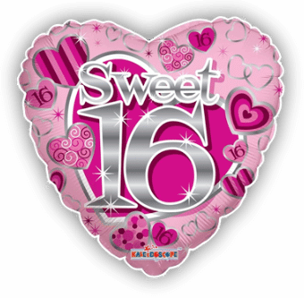 Sweet 16th Hearts