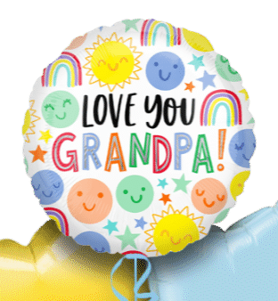 Love You Grandpa Balloon