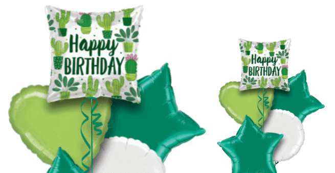 Birthday Cactus Balloon