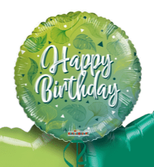 Birthday Birthday Palms Balloon