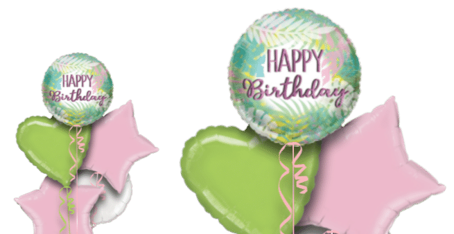 Birthday Leaves Balloon