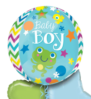 Sweet Baby Boy Orbz Balloon