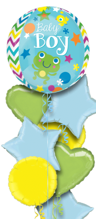 Sweet Baby Boy Orbz Balloon