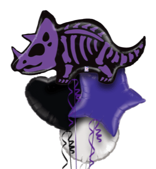 Triceratops Bones Balloon