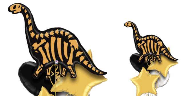 Brontosaurus Bones Balloon