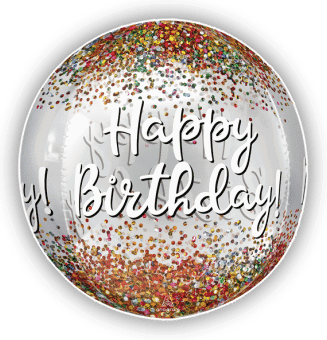 Happy Birthday Sparkle Orbz