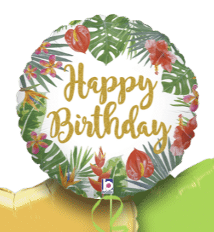 Birthday Tropical Balloon