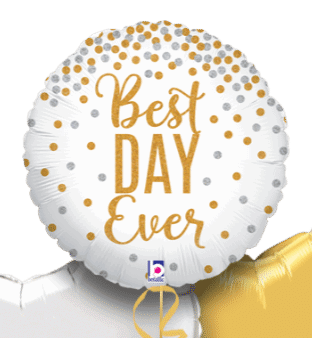 Best Day Ever Confetti Balloon
