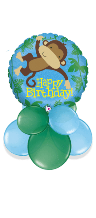 Birthday Monkey Balloon