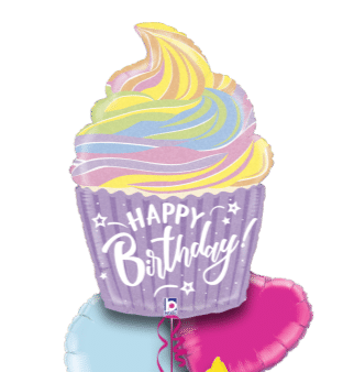 Birthday Giant Cup Cake Balloon