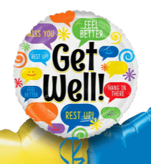 Get Well Messages Balloon