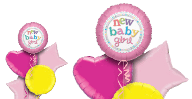 New Baby Girl Balloon