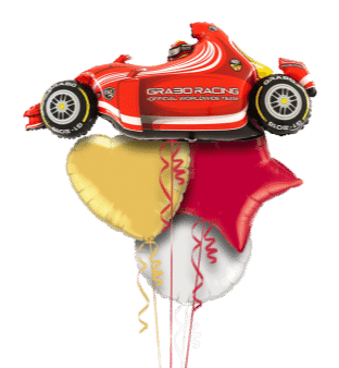 Red Racing Car Balloon