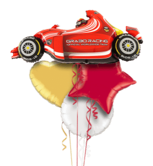 Red Racing Car Balloon