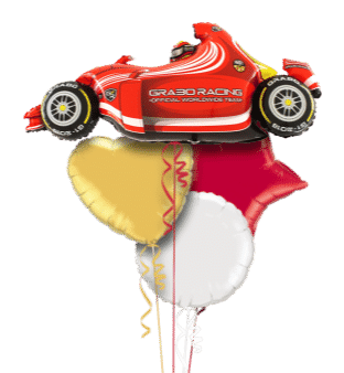 Red Racing Car Balloon