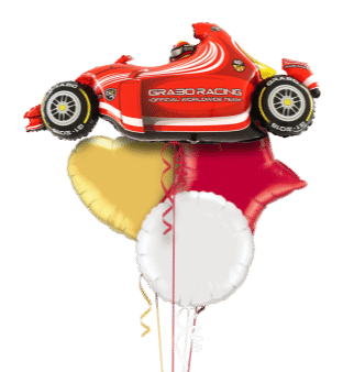 Red Racing Car Balloon