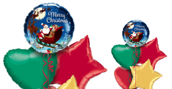 Christmas St Nick Balloon