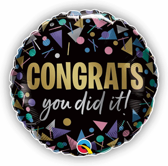 Congrats You Did It
