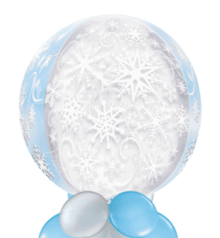 Snowflake Orbz Balloon