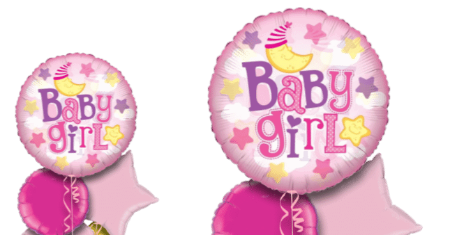 Jumbo Baby Girl Balloon