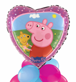 Peppa Pig Heart Balloon