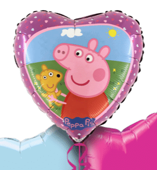 Peppa Pig Heart Balloon