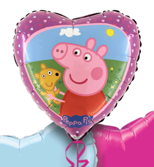 Peppa Pig Heart Balloon