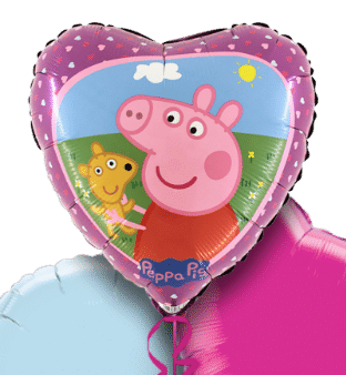 Peppa Pig Heart Balloon
