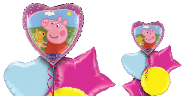 Peppa Pig Heart Balloon
