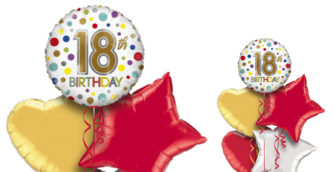 18th Birthday Spots Balloon