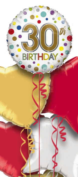 30th Birthday Spots Balloon