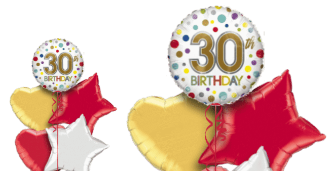 30th Birthday Spots Balloon