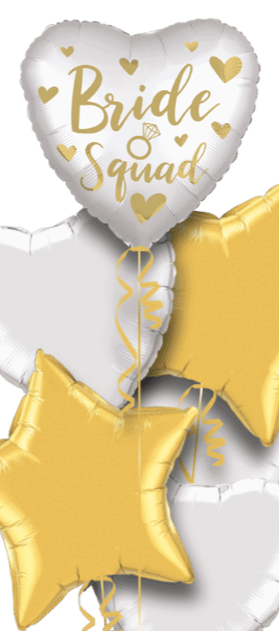Bride Squad Heart Balloon