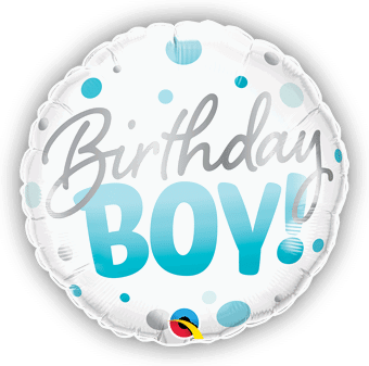 Birthday Boy Blue Spots