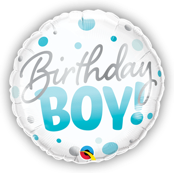 Birthday Boy Blue Spots
