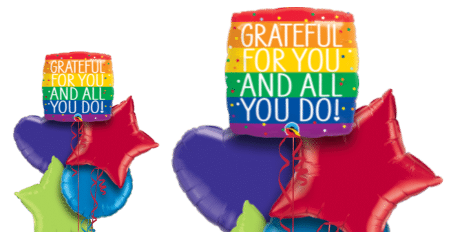 Grateful For You And All You Do Balloon