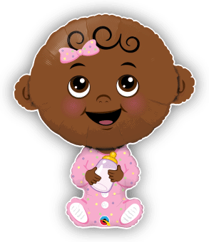 Cute Baby Girl Darker Skin Tone