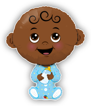 Cute Baby Boy Darker Skin Tone