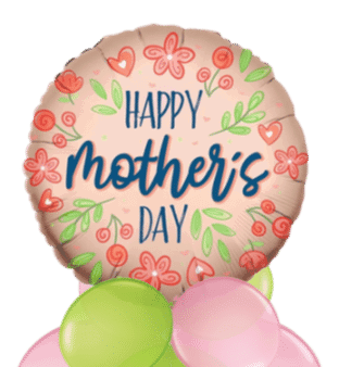 Mothers Day Flowers Balloon