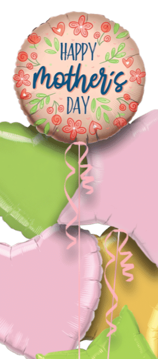 Mothers Day Flowers Balloon