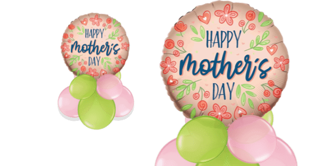 Mothers Day Flowers Balloon