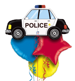 Police Car Balloon