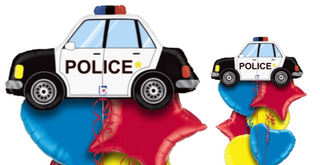 Police Car Balloon