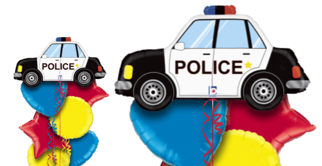 Police Car Balloon